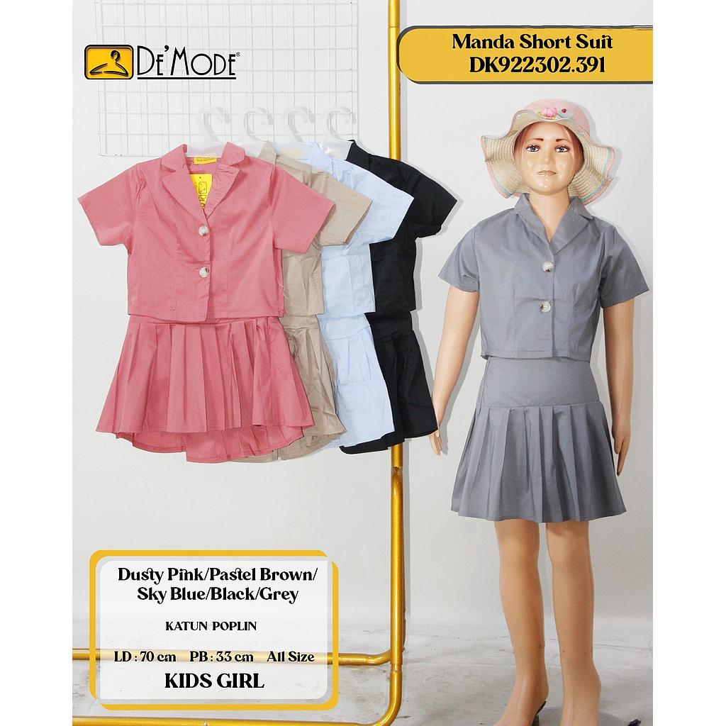 Manda short  suit (2 pece) (DK391)