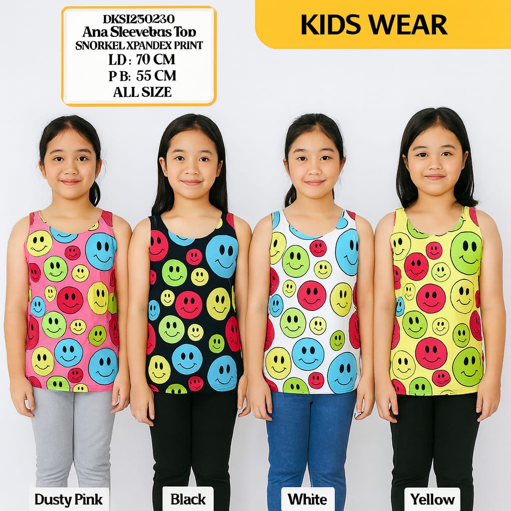  Ana Sleeveless dress (DK.330)