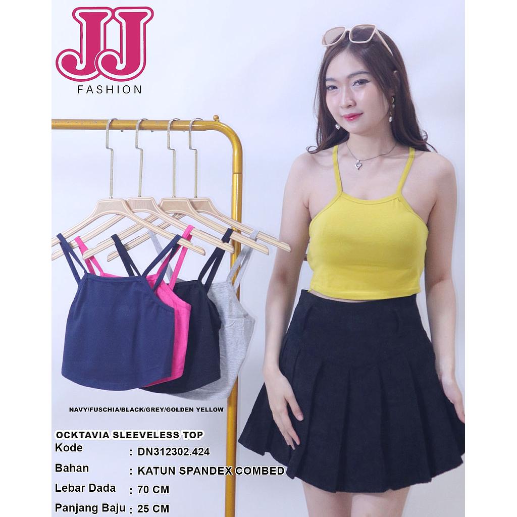 Ocktavia sleeveless Top  (DN424)