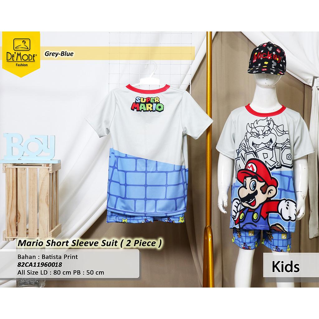 MArio short sleeve suit (2 piece) (CA119)