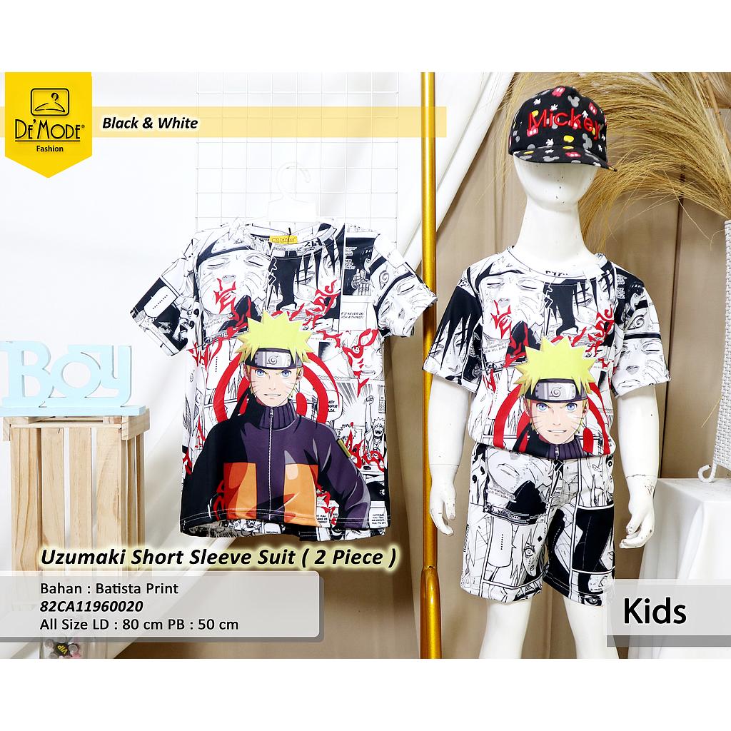 Uzumaki short sleeve suit (2 piece)