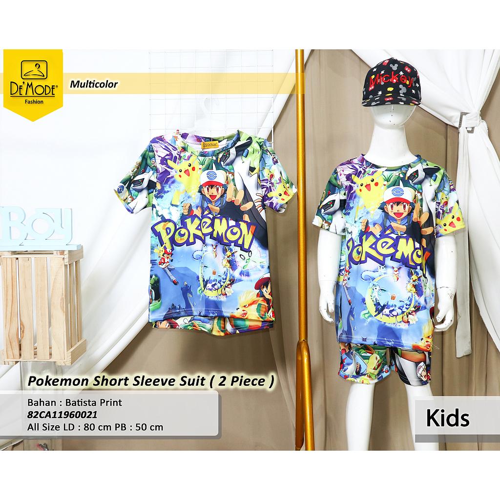 Pokemon Short Suit (2 piece)