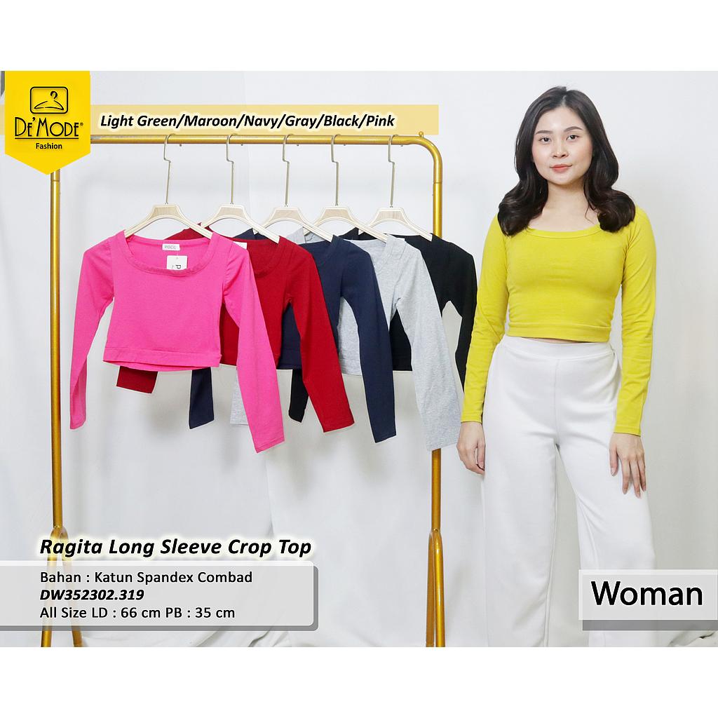 Ragita Long sleeve Crop Top (DW319)