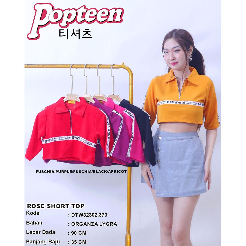 Rose short top (DT373)