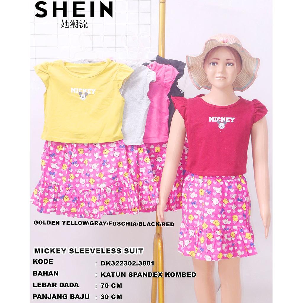 Mickey sleeveless suit  (DK380)