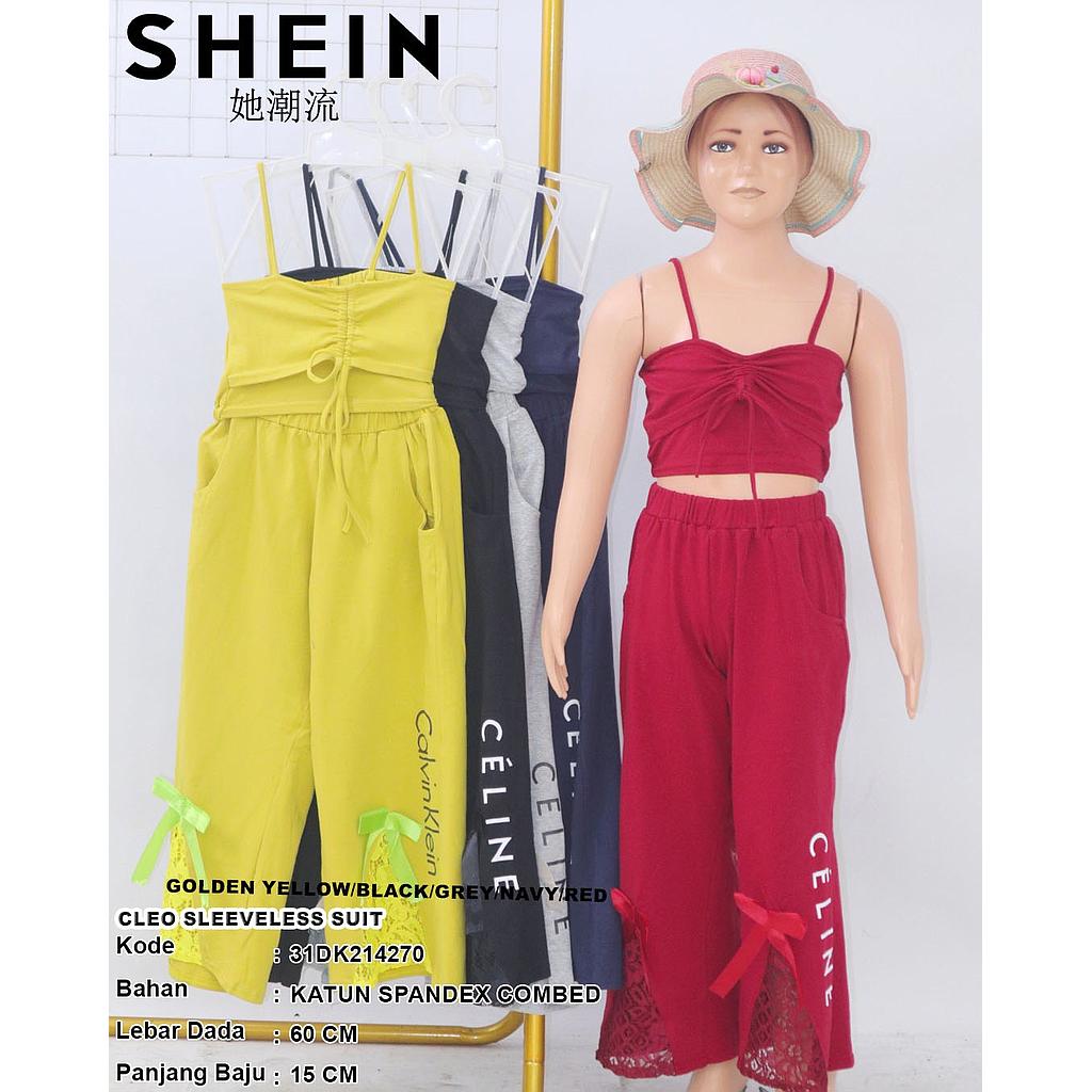 Cleo Sleeveless suit (2 piece) (DK214+DK270)
