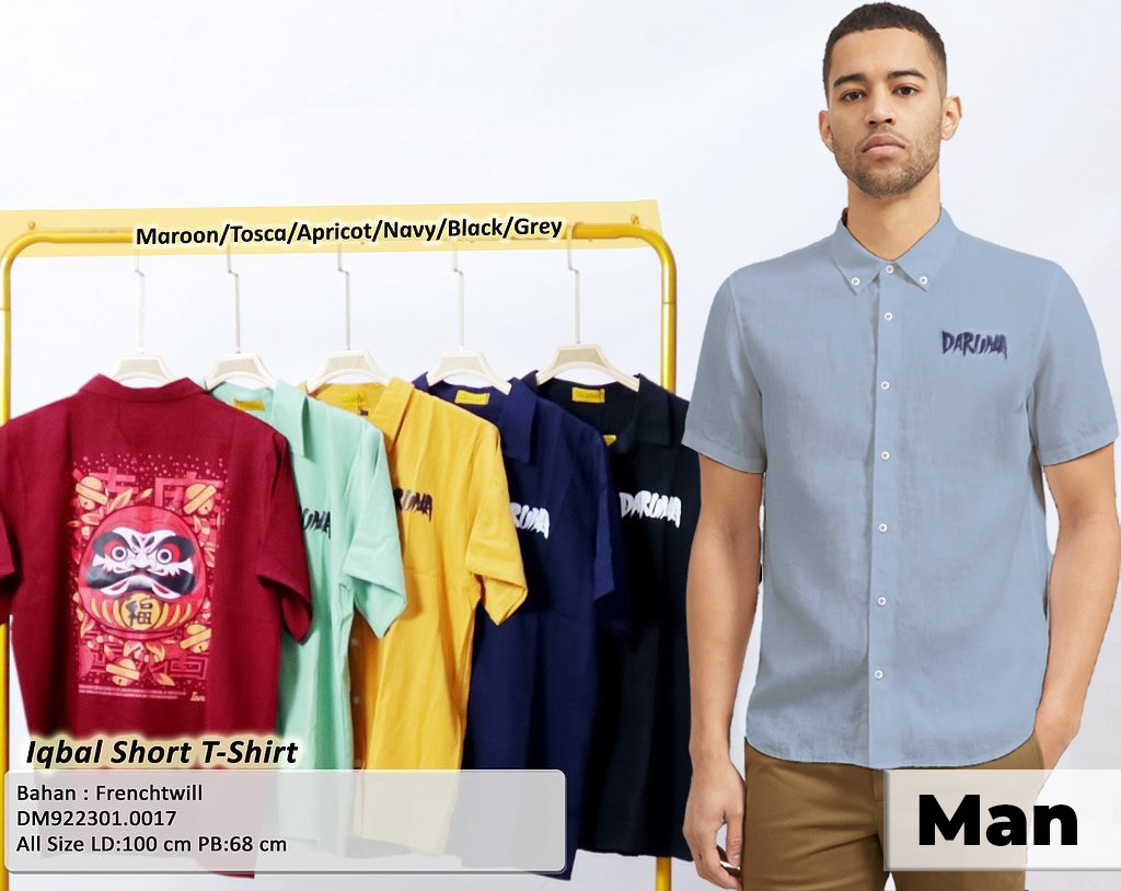 Iqbal Short  Shirt (DM001)