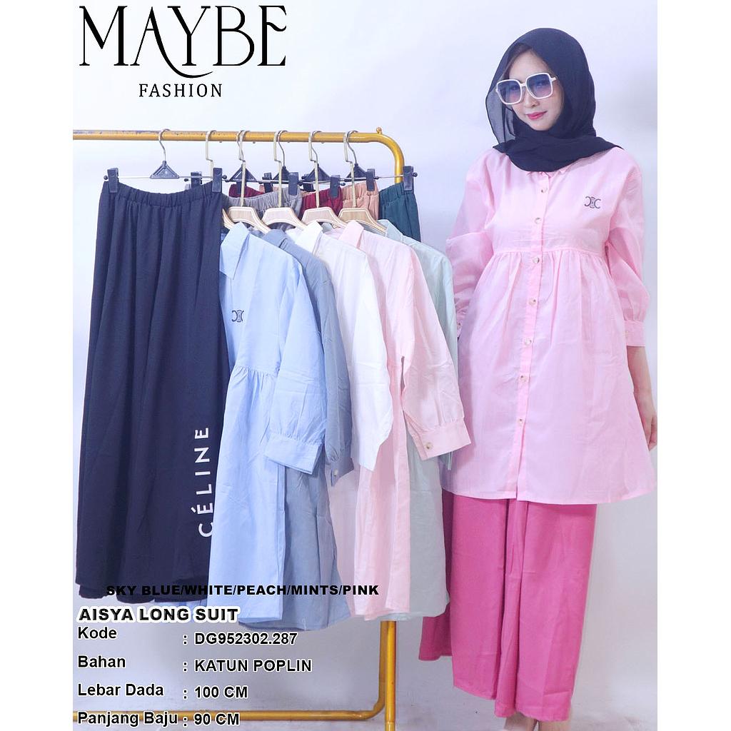  Aisya Long suit (2 piece) (DG287)