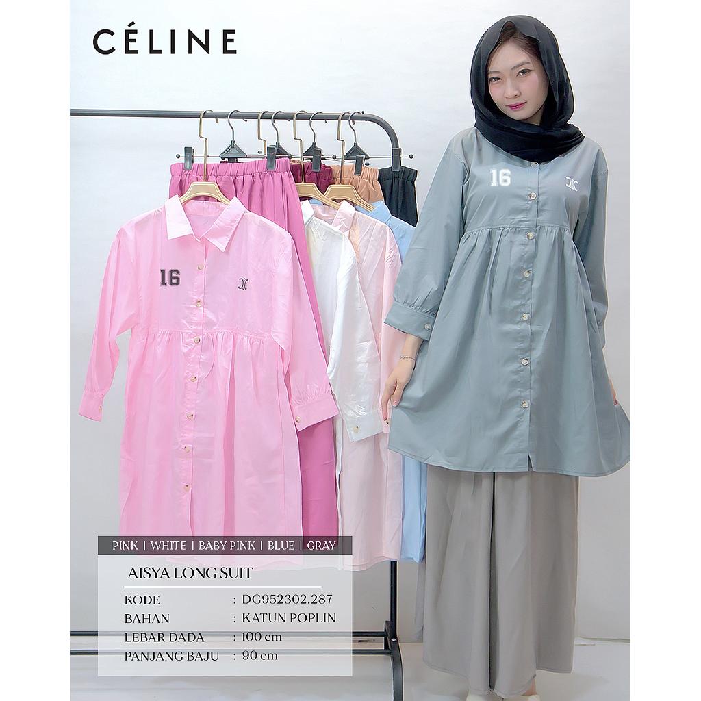  Aisya Long suit (2 piece) (DG287)