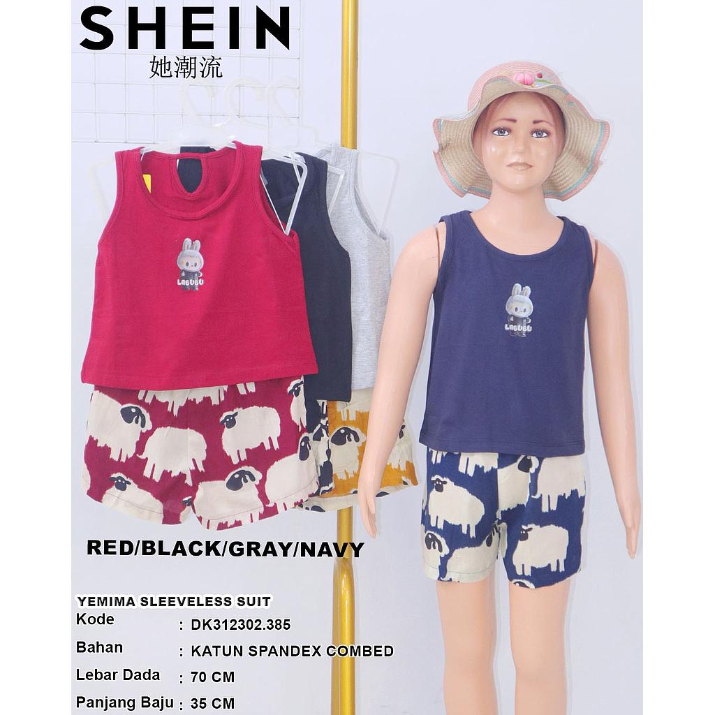 Yemima sleeveless suit (2 piece) (DK385)