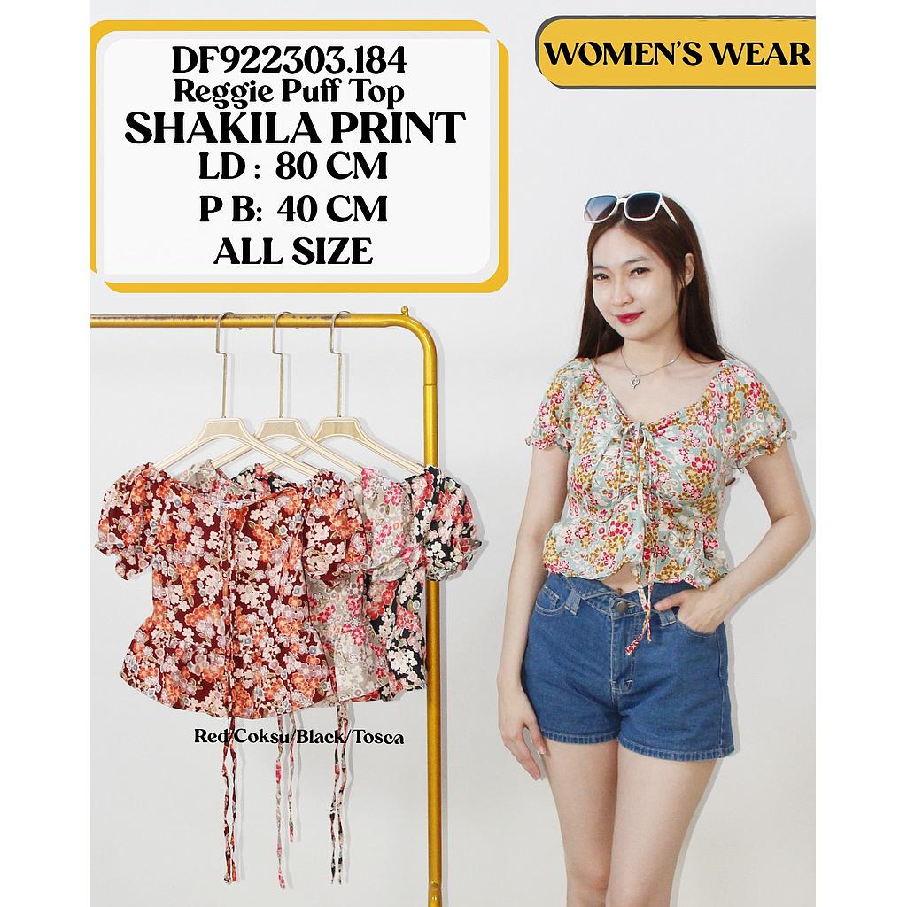  Reggie Puff top (DF184)