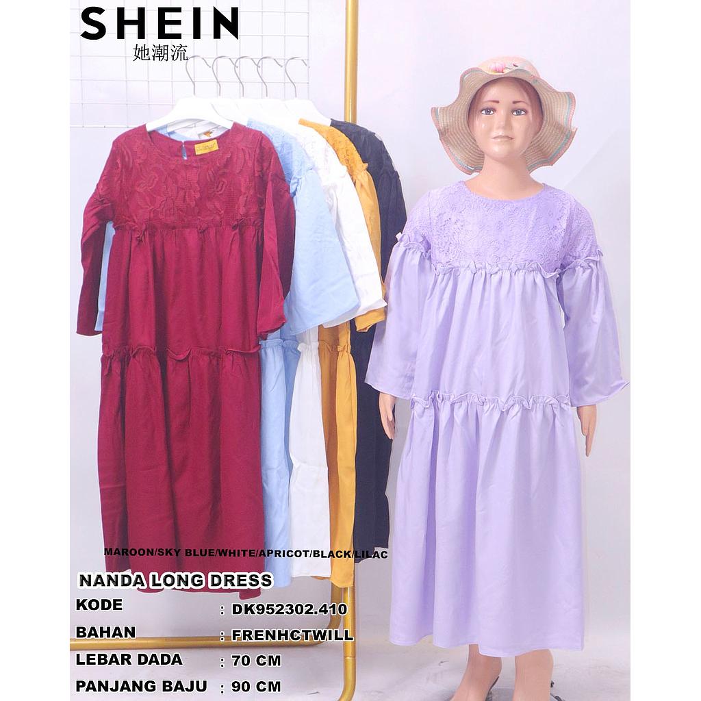  Nanda Long dress (DK410)