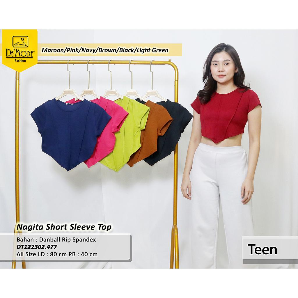 NAgita short sleeve top (DT477)