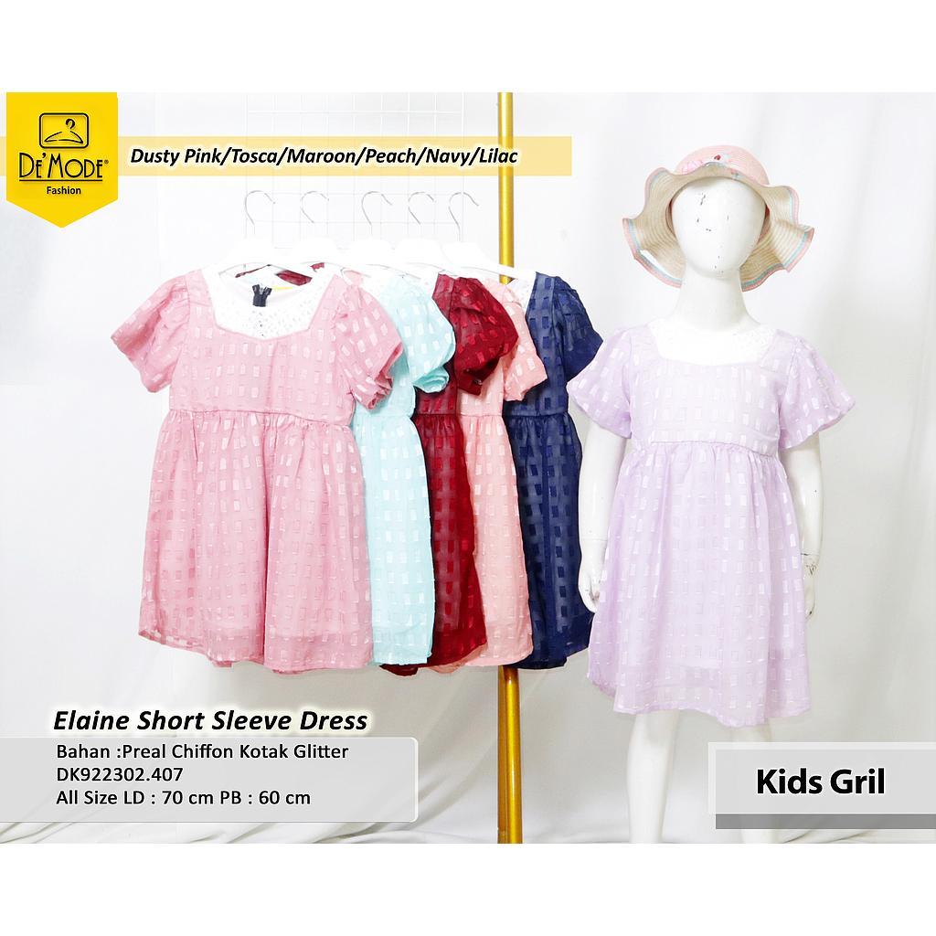 Elaine Short Dress (DK407)