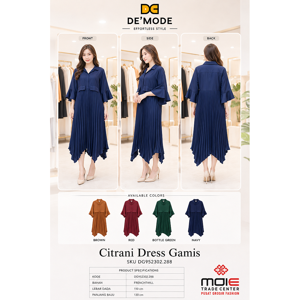 Citrani Dress Gamis (DG288)