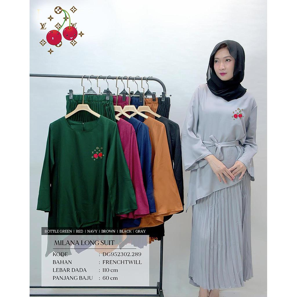 Milana Long suit (2 piece)(DG289)