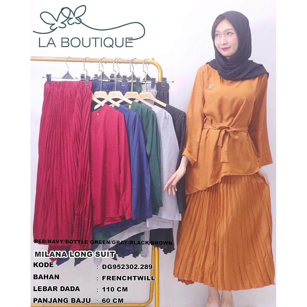 Milana Long suit (2 piece)(DG289)