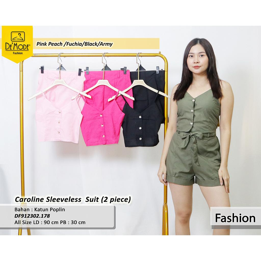 Caroline sleeveless suit (2 piece) (DF178)
