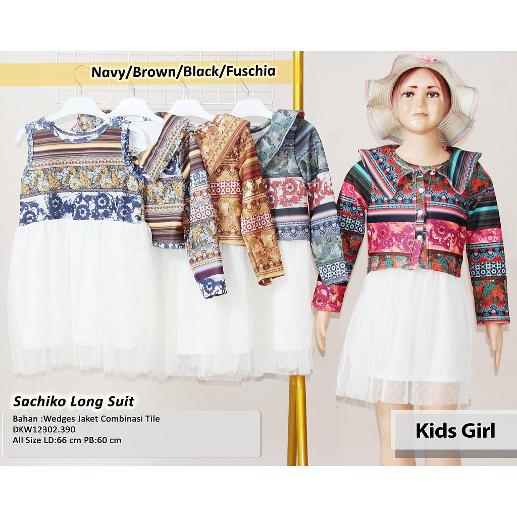  Sachiko long suit ( 2 piece ) (DK390)