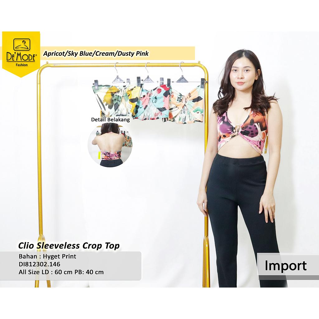  Clio Sleeveless crop top (DI146)