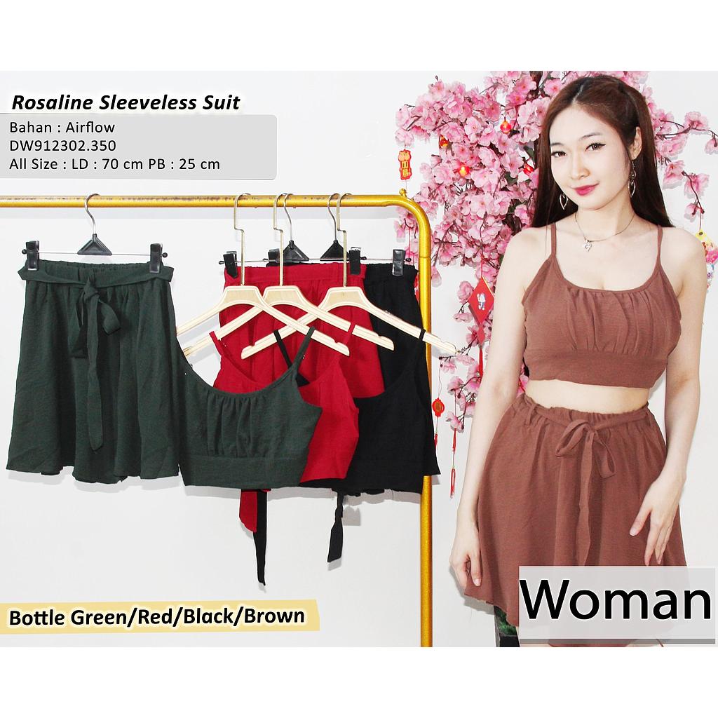 Rosaline sleeveless suit (2 piece) (DW350)