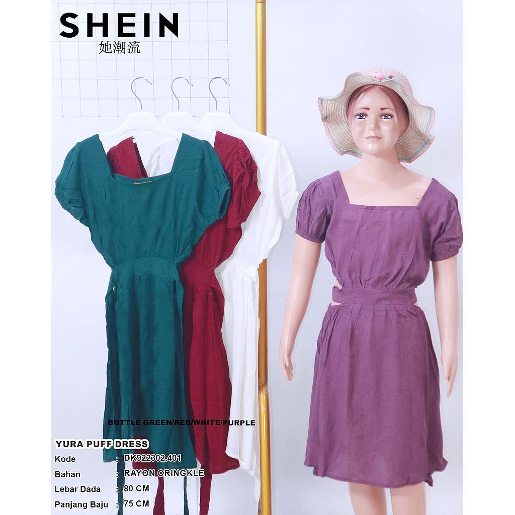  Yura puff  Dress (DK401)