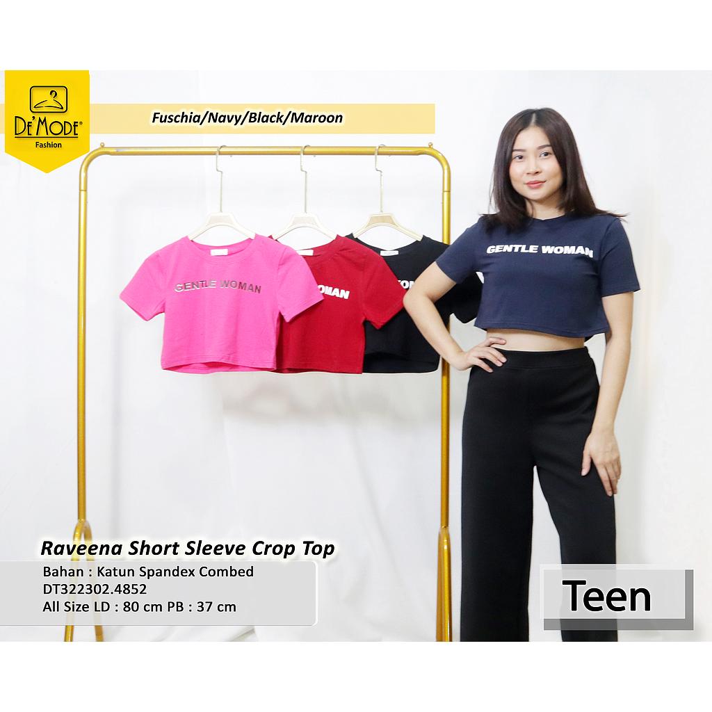 Raveena Short sleeve crop top (DT485)