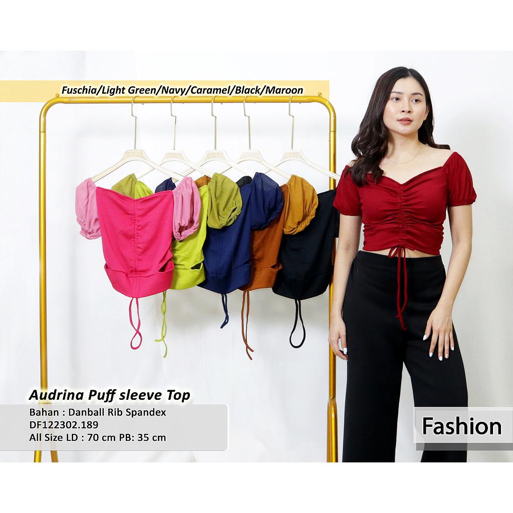  Audrina Puff Top (DF189)