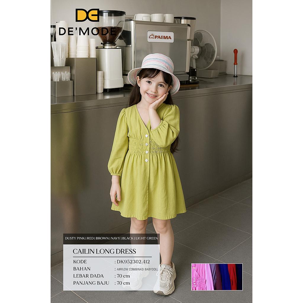  Caillin long dress (DK412)