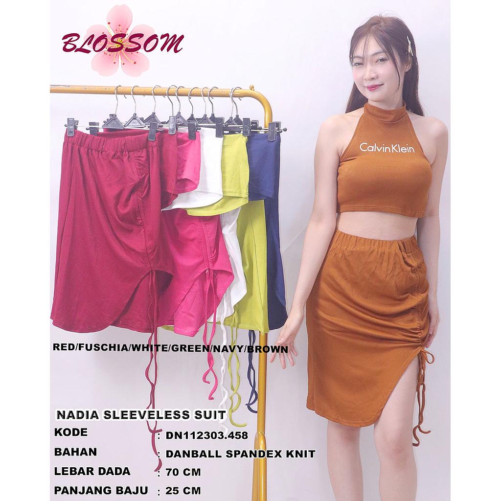  Nadia Sleeveless Suit  (DN458)