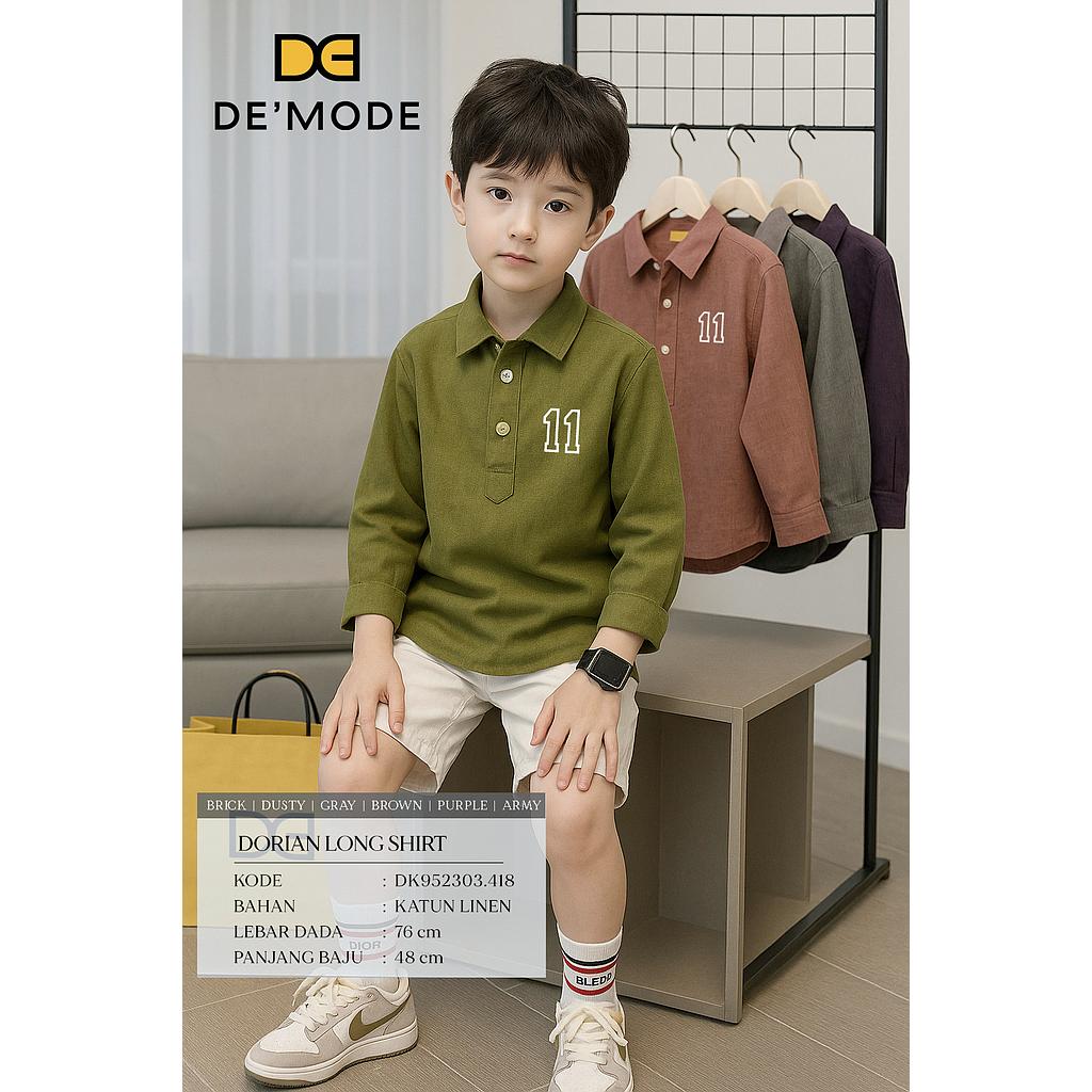  Dorian Long Shirt (DK418)