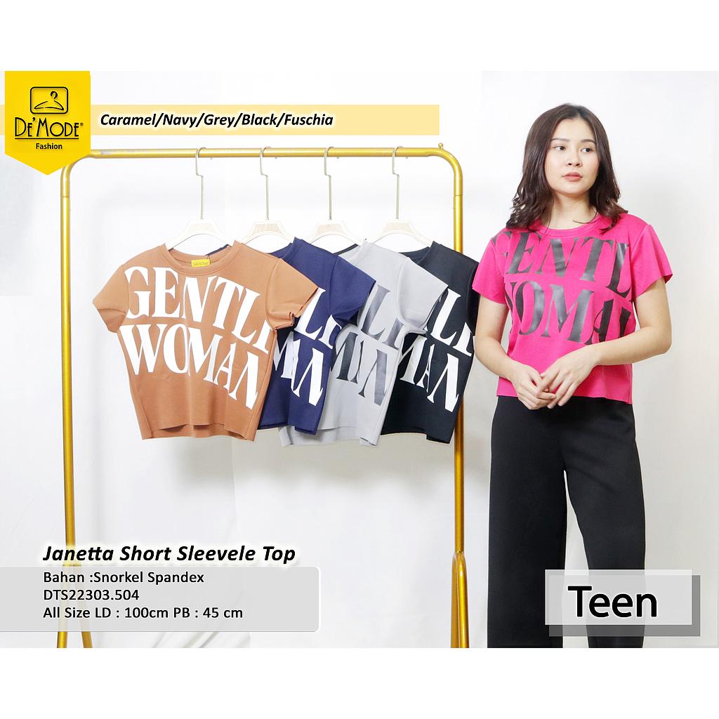 Janetta Short Sleeve Top (DT504)