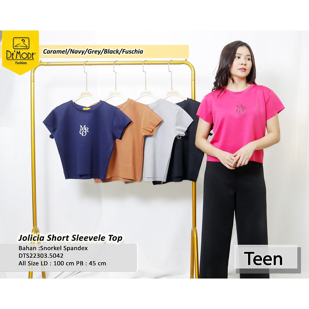 Jolicia Short Sleeve Top(DT504)