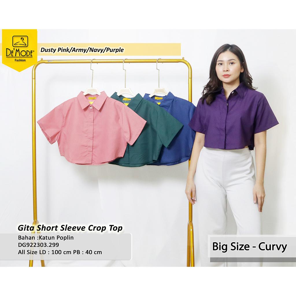  Gita short sleeve crop top (DG299)