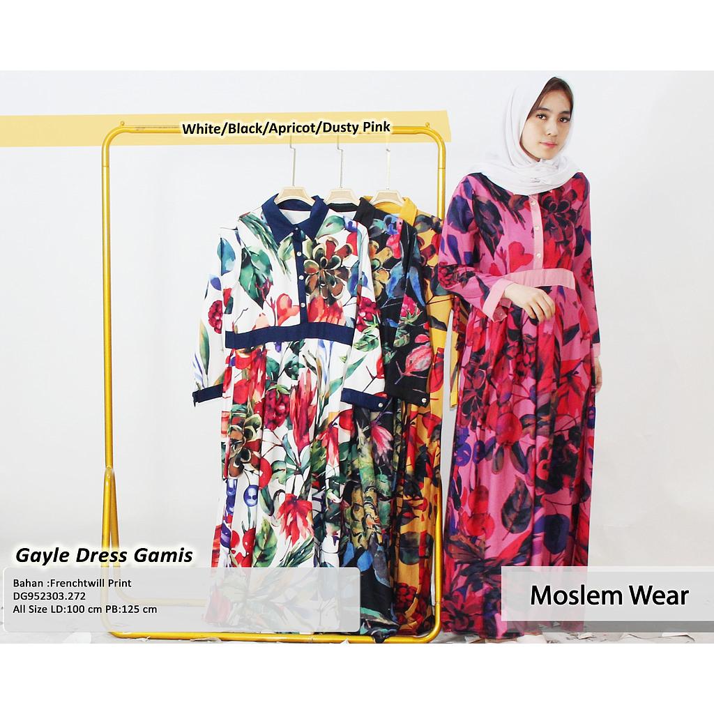  Gayle Dress Gamis (DG272)