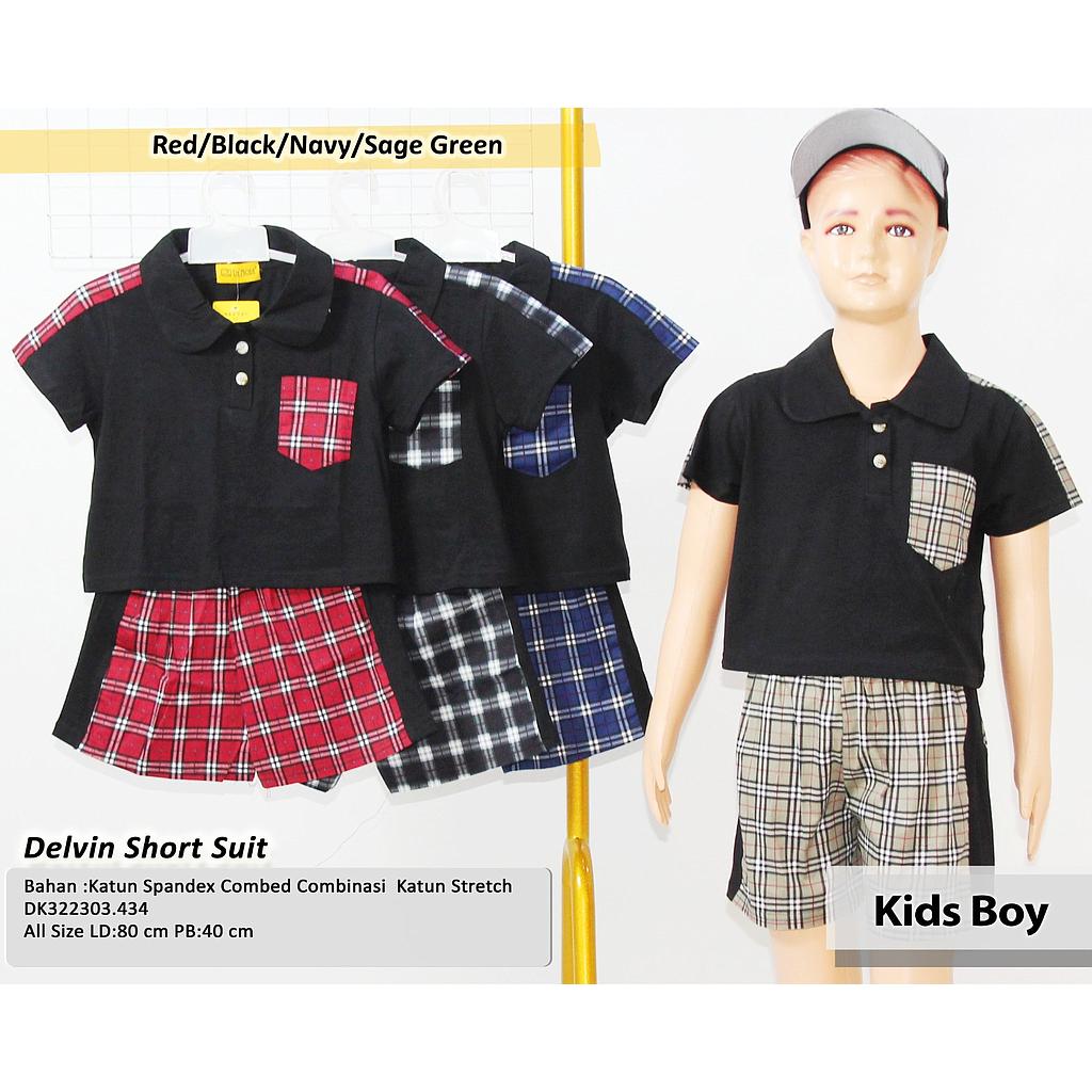 Delvin short suit (2 piece) (DK434)