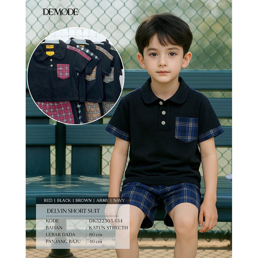Delvin short suit (2 piece) (DK434)