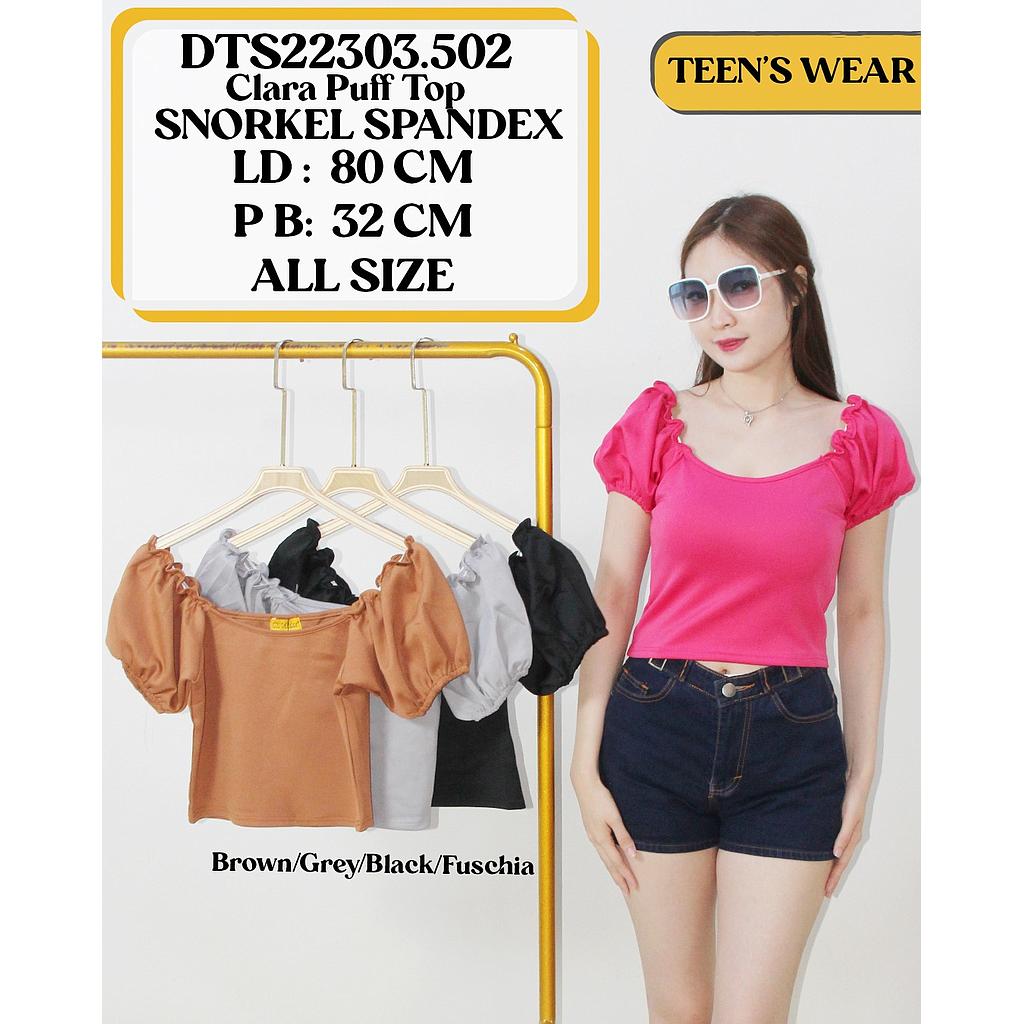  Clara Puff top (DT502)
