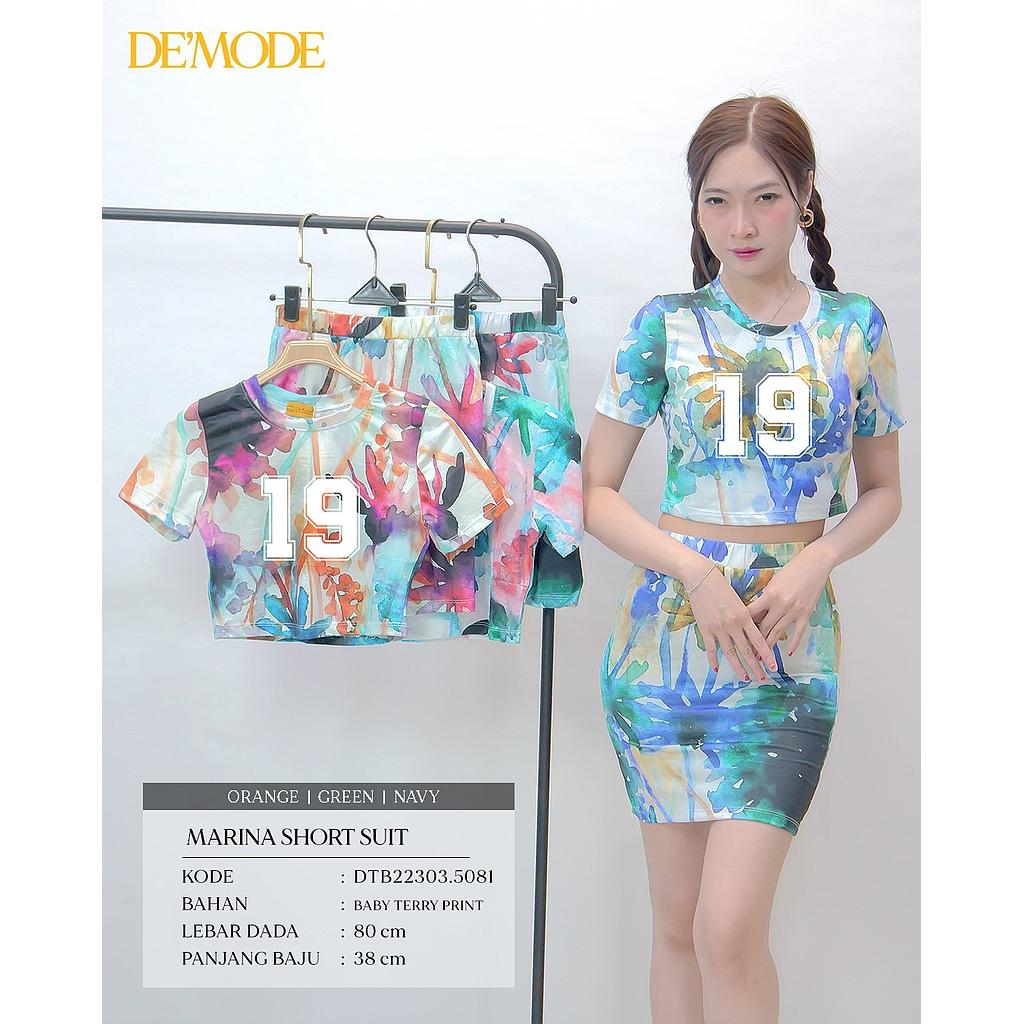  MArina short suit (2 piece) (DT508)