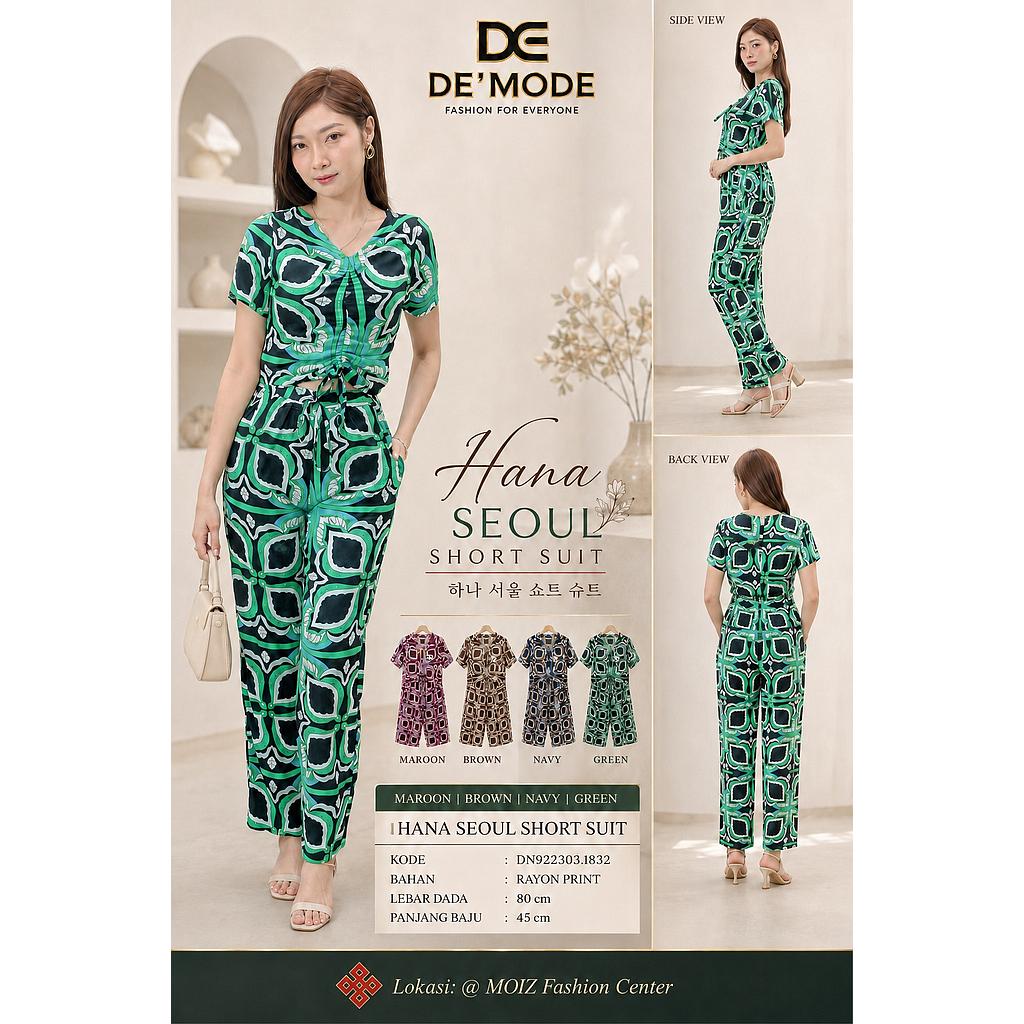 Jemina short suit (2 piece) (DN183)