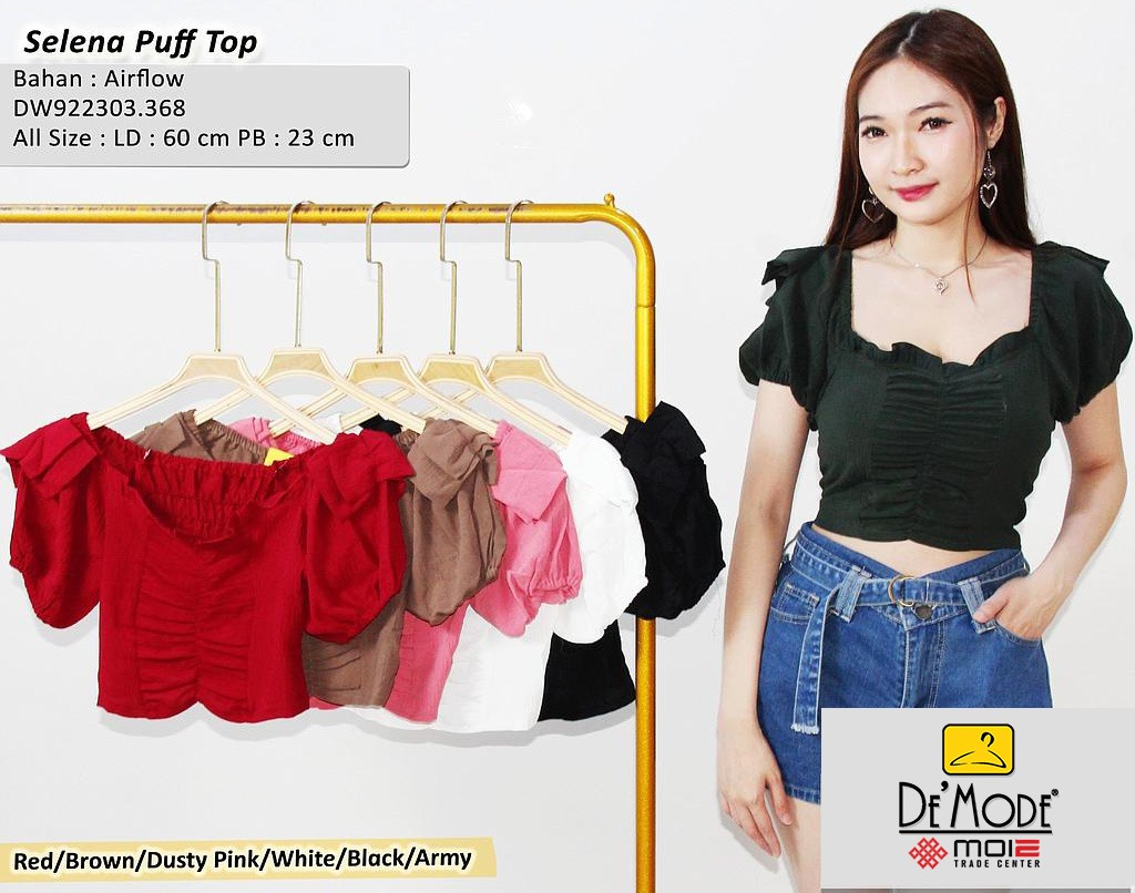 Selena Puff top  (DW368)