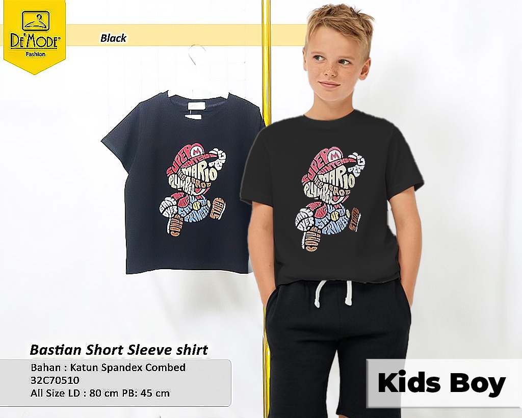 Bastian short t-shirt(C705)