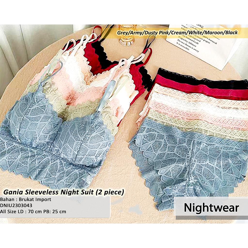 Gania Sleeveless Night Suit (2pieces)