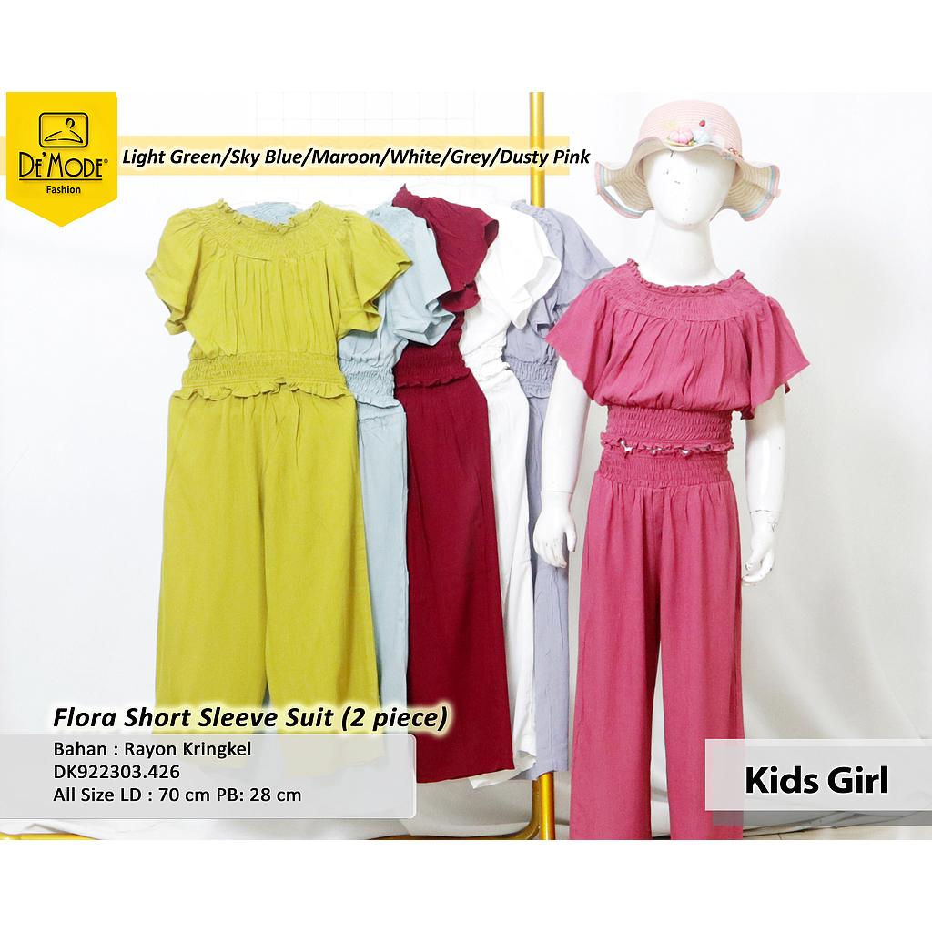 Flora short Sleeve suit (2 piece) (DK426)