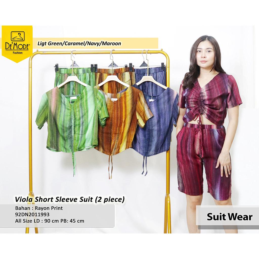 Tiana Short sleeve suit (2 piece) (DN201+DN199)