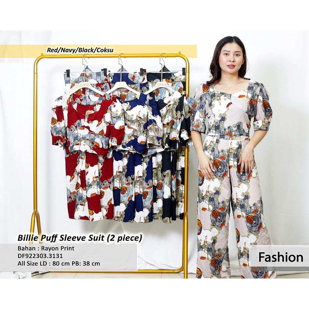 Billie puff sleeve suit (2 piece) (DF313)