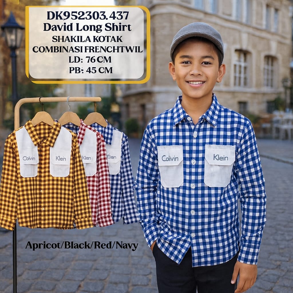 David Long shirt(DK437)