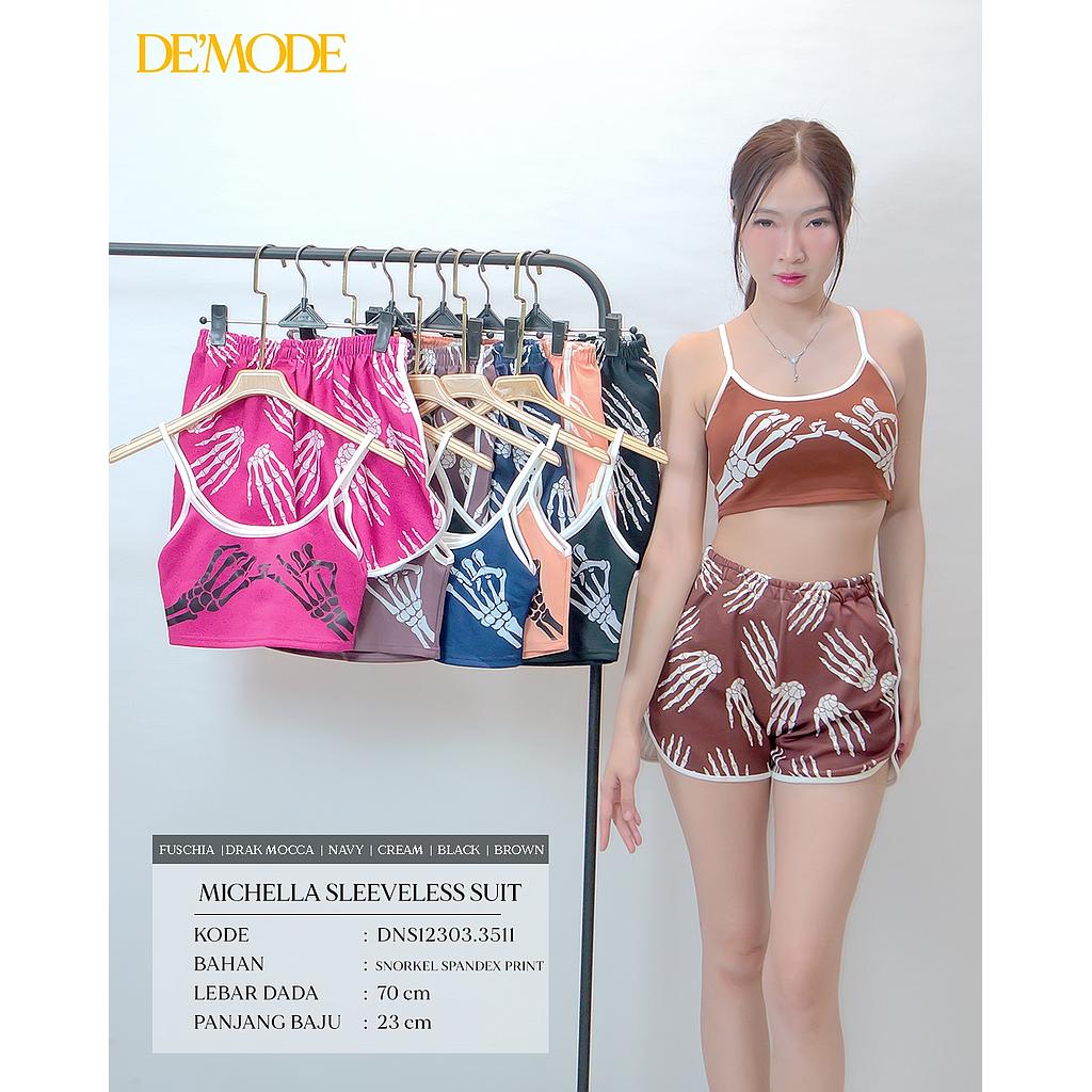 Michella Sleeveless Suit (2piece)(DN351)