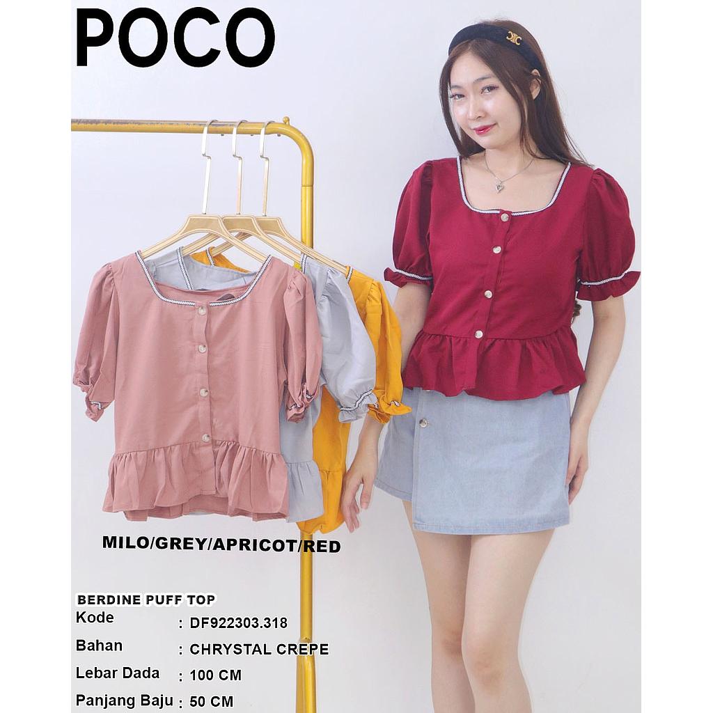 Berdine puff top (DF318)