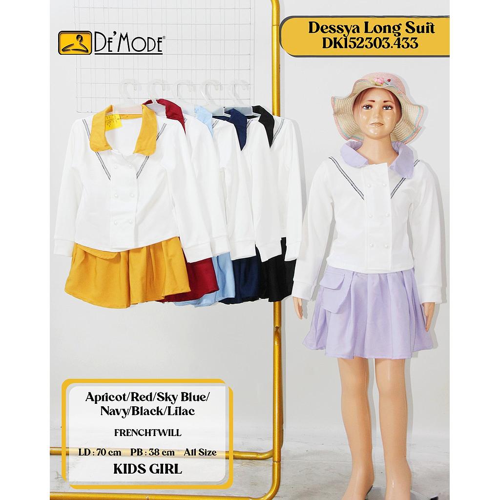 Dessya long Sleeve suit (2 piece) (DK433)